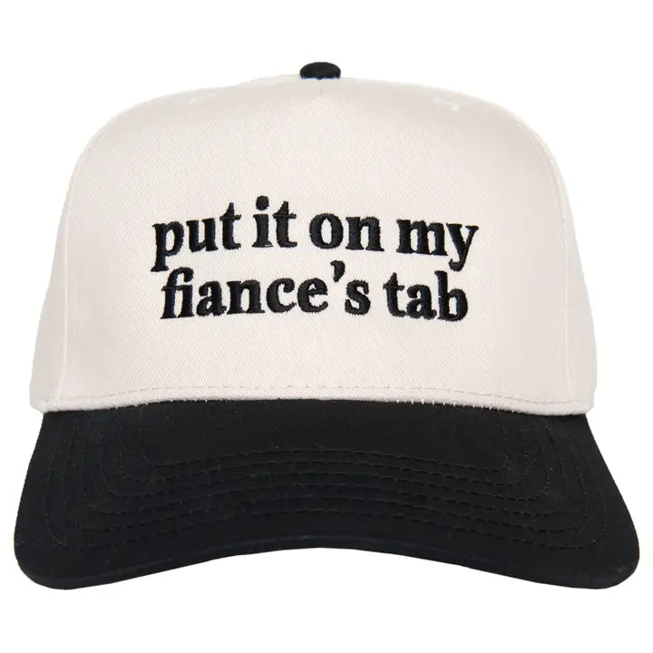 Put It On My Fiances Tab Black/Tan