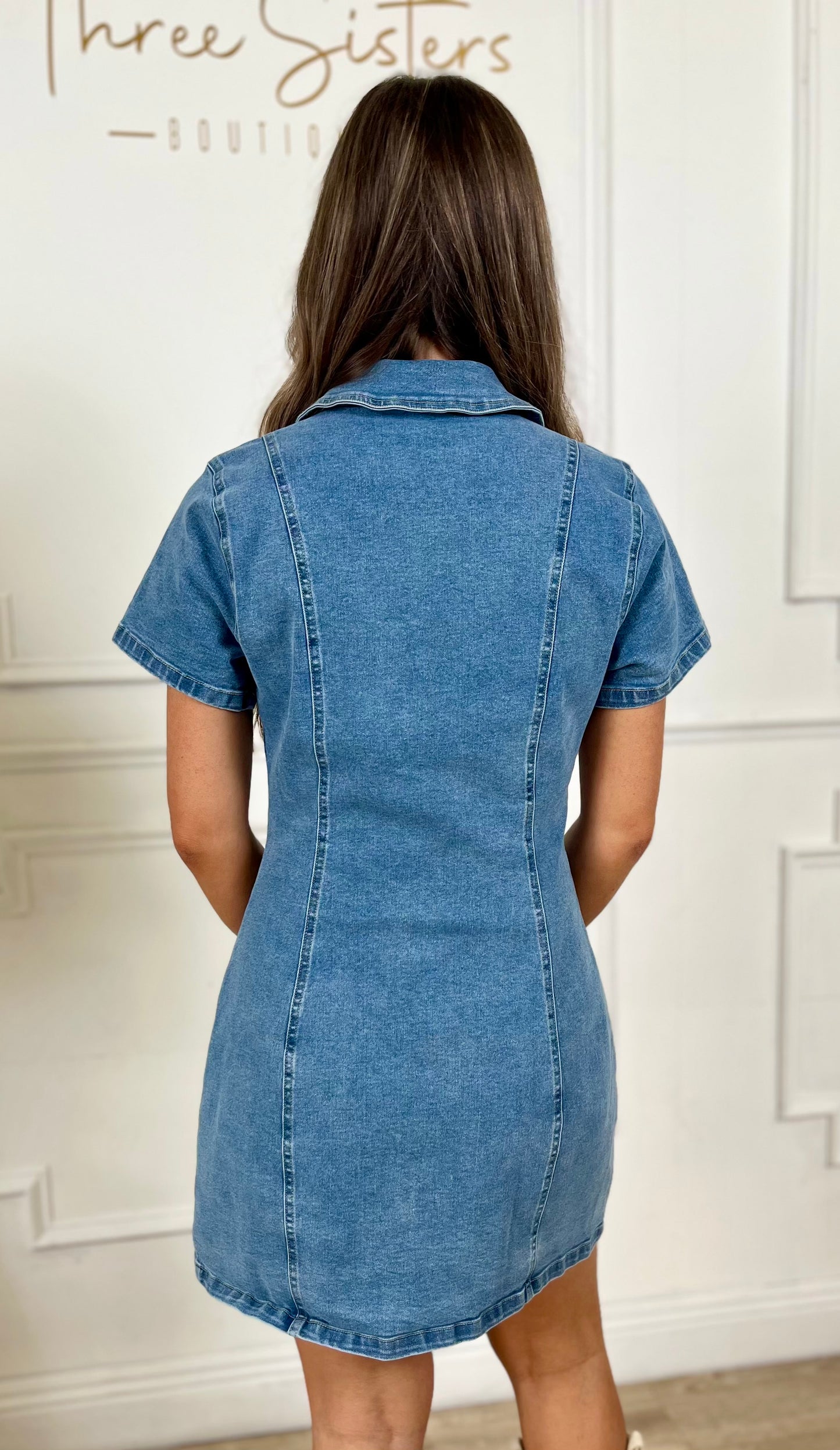 Denim Mini Dress