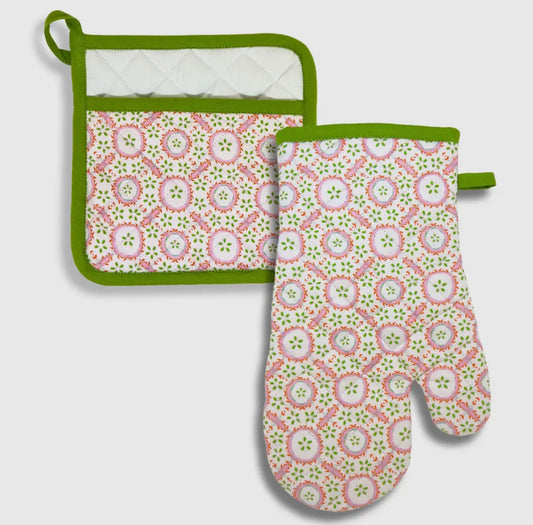 Rosie Oven Mitt and Pot Holder