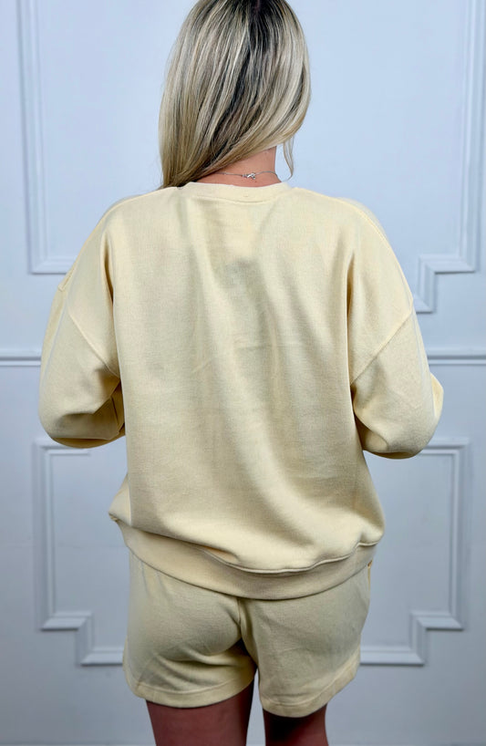 Lemon Soft Touch Knit Pullover