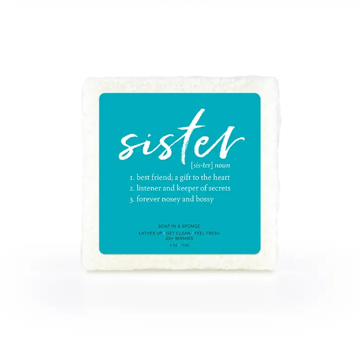 Sister Soap In A Sponge