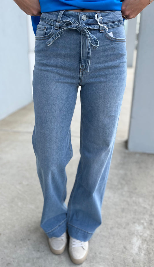 Super High Trouser Drawstring Pants