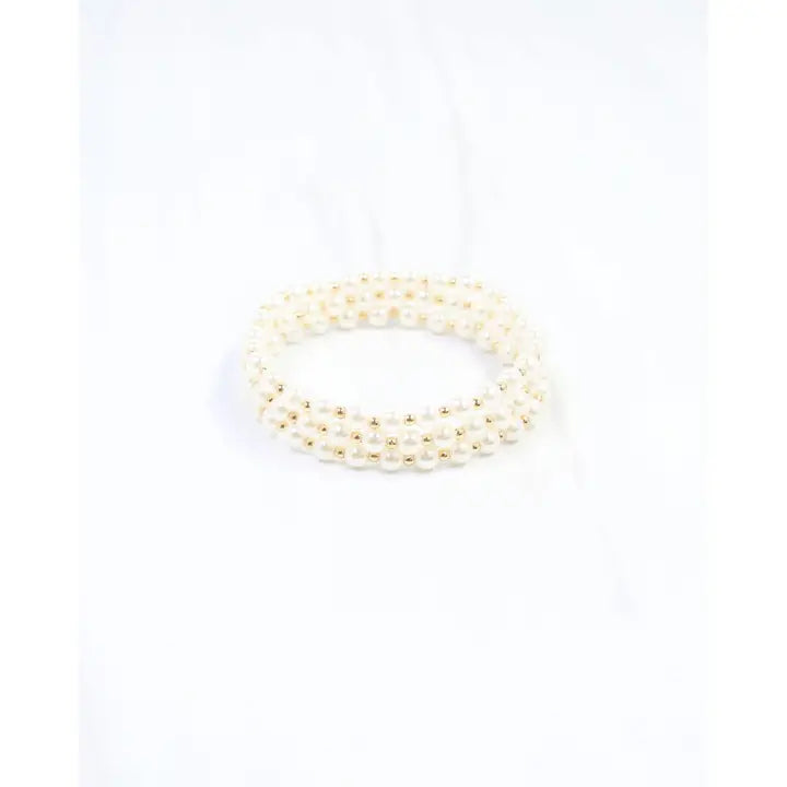 Bardsdale Stretch Pearl Bracelet