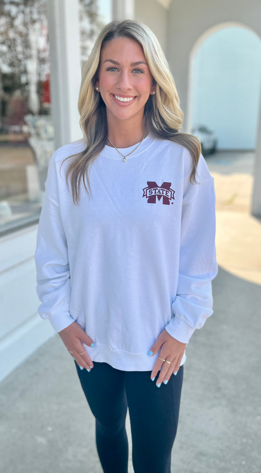 Love Team Sweatshirt , MS State