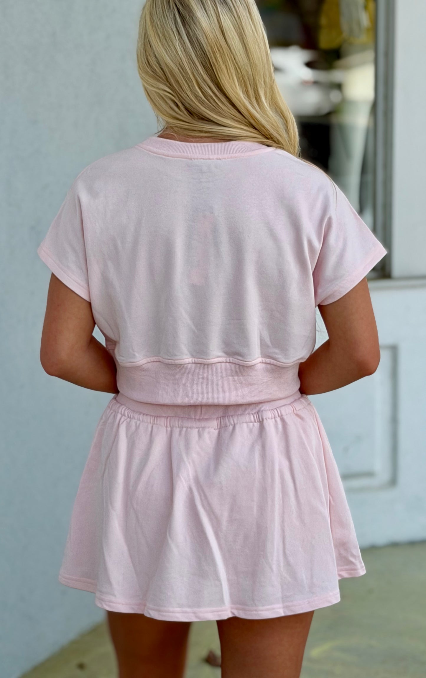 Pink Top & Skort SET