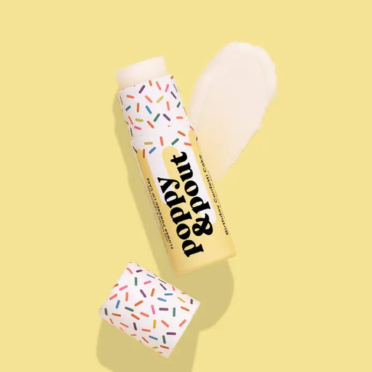 Lip Balm Confetti Cake  Yellow