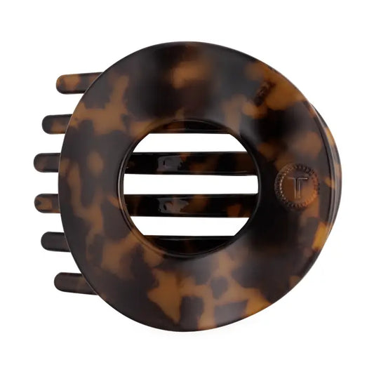 Tortoise Large Circle Flat Clip