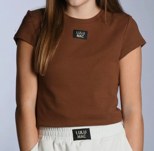 Baby Doll Lulu Mac Top , Brown