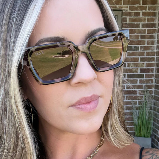 Allie Cheetah Sunglasses