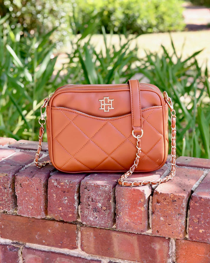 Fiona Crossbody, Saddle LD