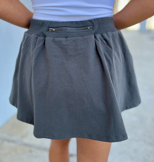 Olive Atheltic Skirt