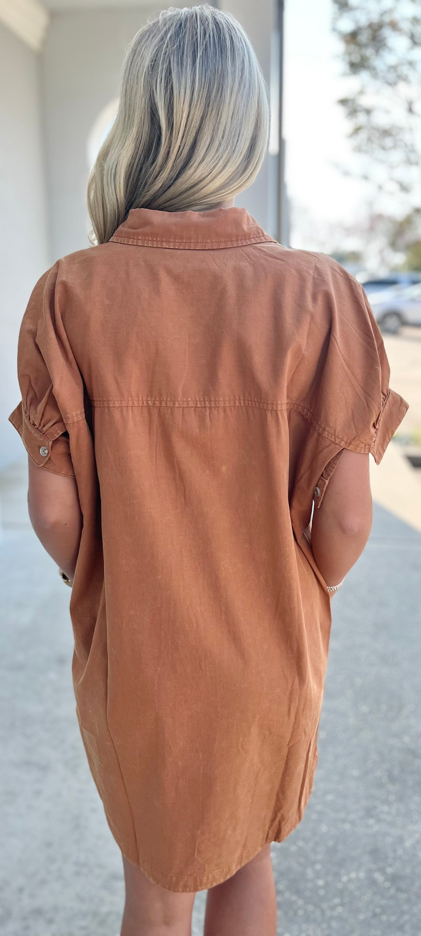 Clay Mineral Washed Dress