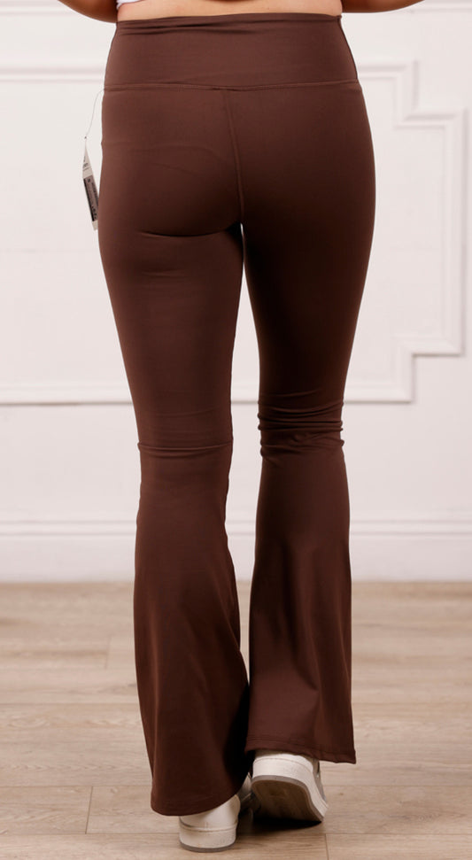 Rich Soil Venice Crossover Flare Leggings