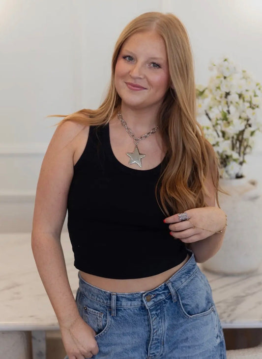 Star Necklace Silver