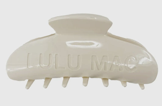 Lulu Mac Hair Clip Ivory