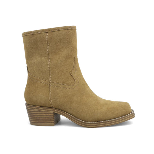 Dagny Tan Booties