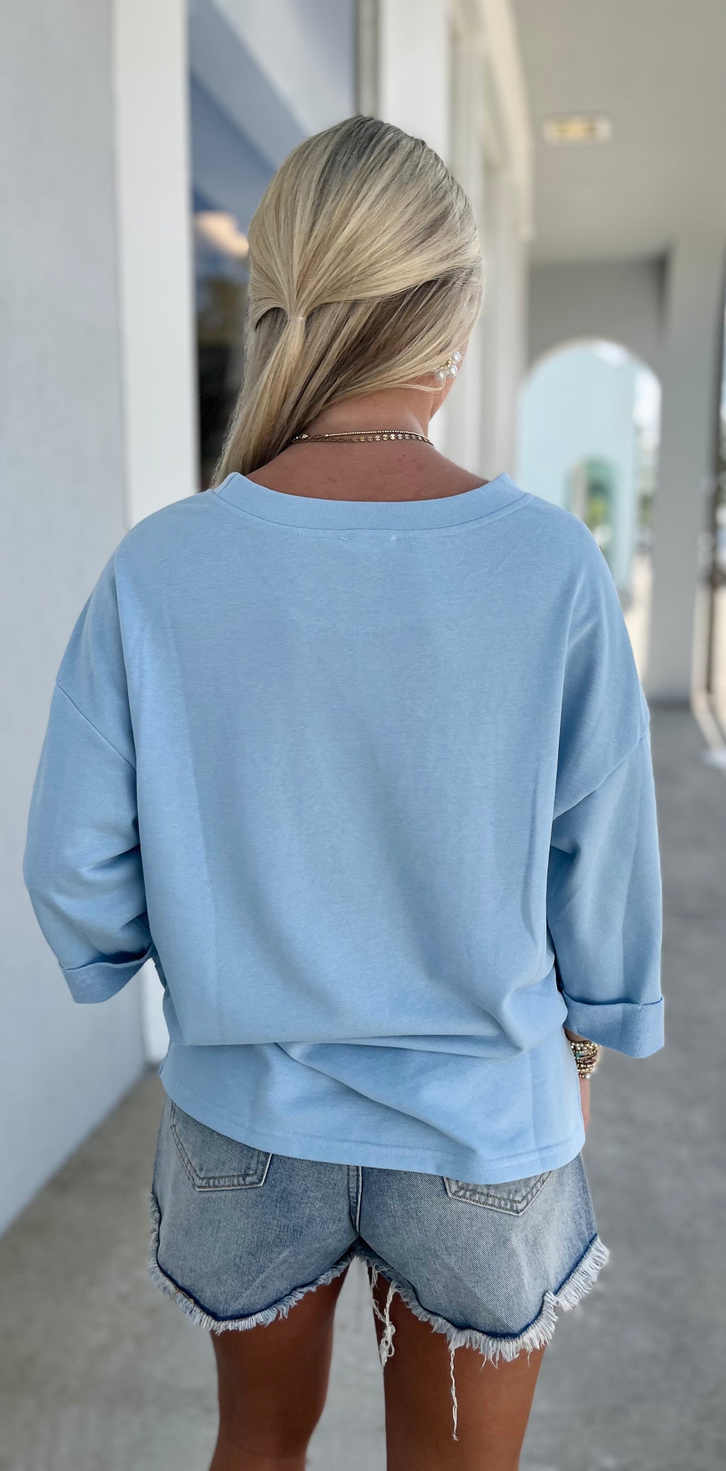 Blue USA Sweatshirt