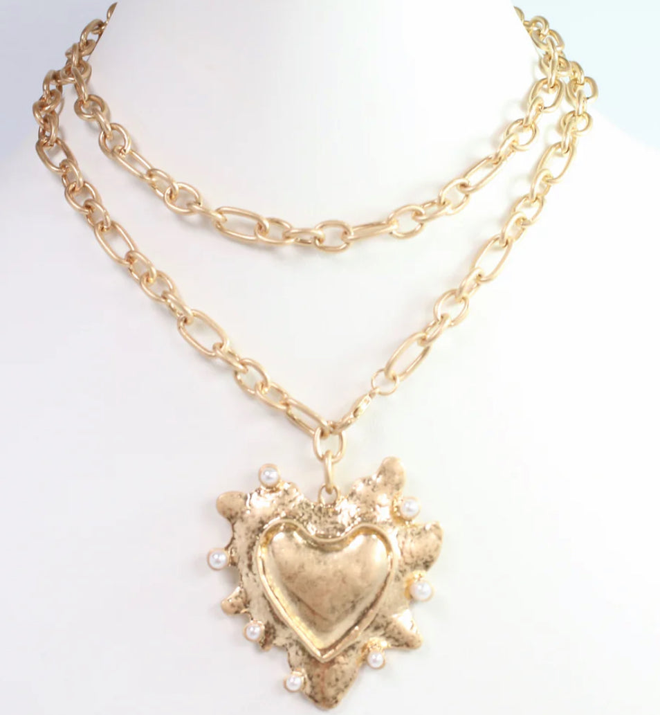 Raina Long Pendant Necklace