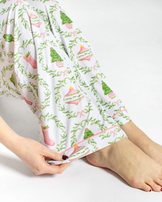 Sleep Pants , Nutcracker Trellis