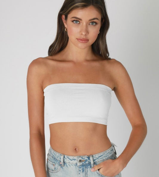 Bandeau Top , White