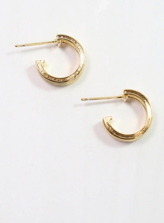 Jennie Small Gold Hoop