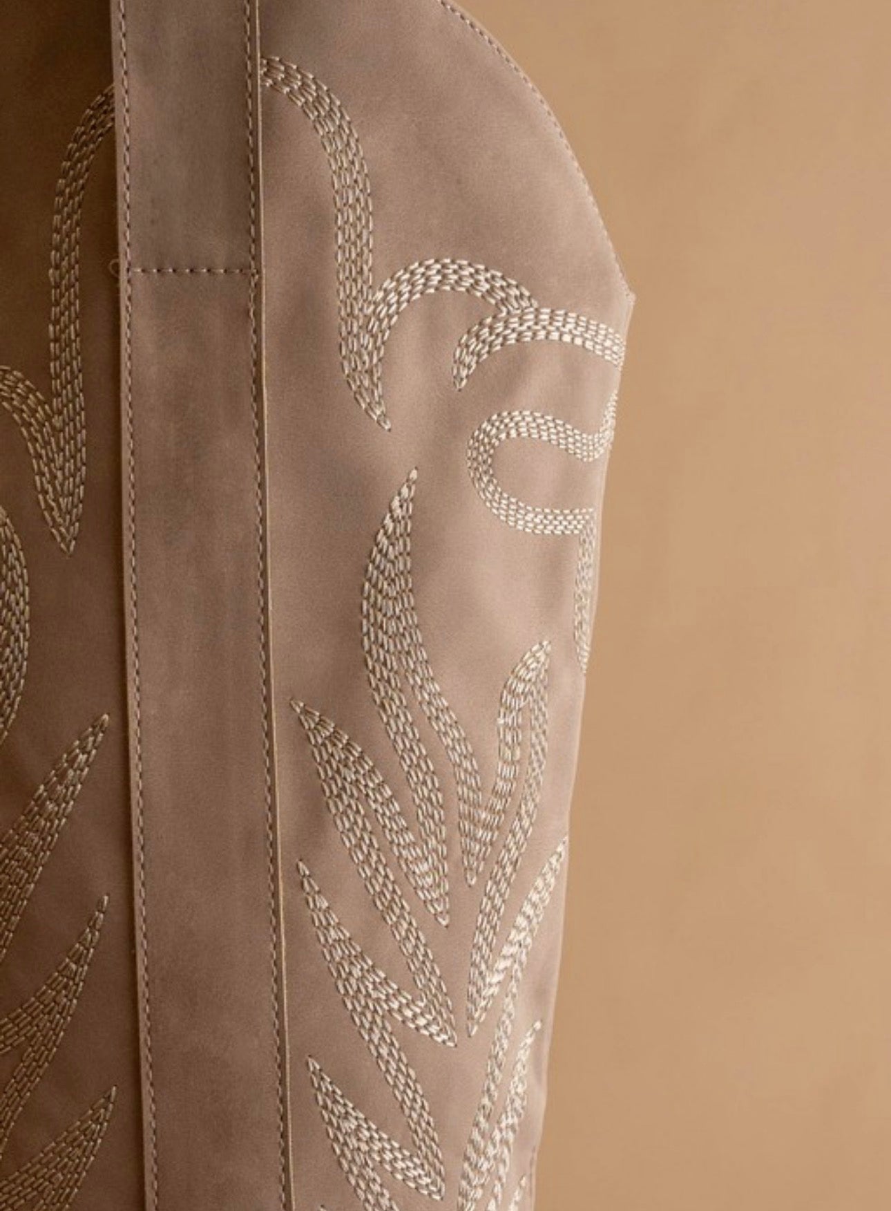 Samara Cedar Wood Embroidered Boot