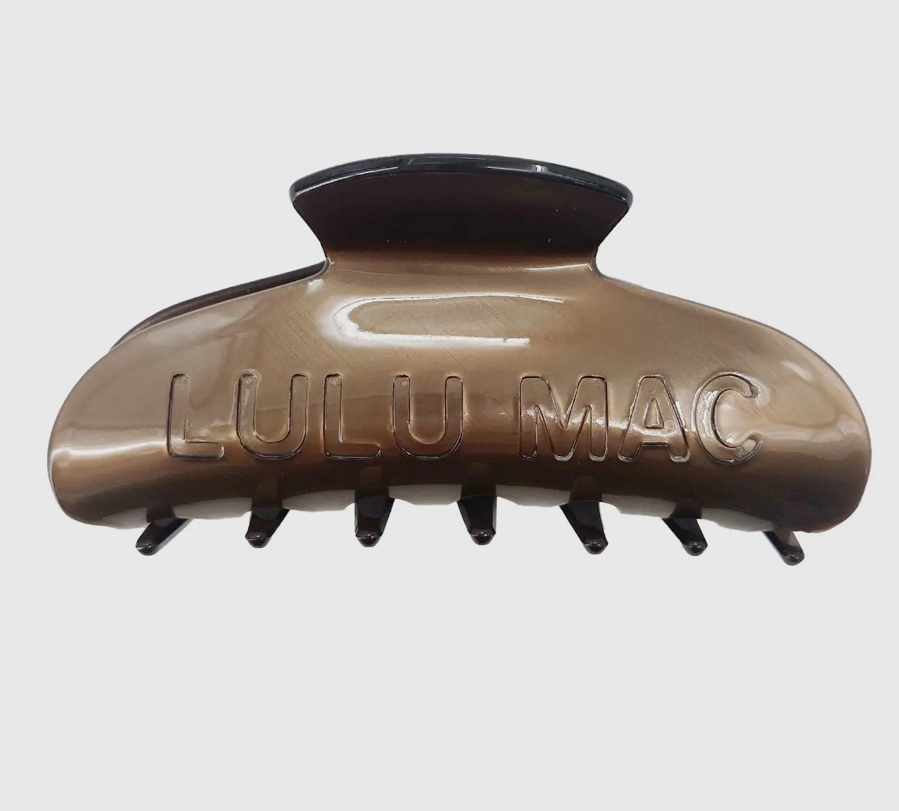 Lulu Mac Hair Clip, Brown