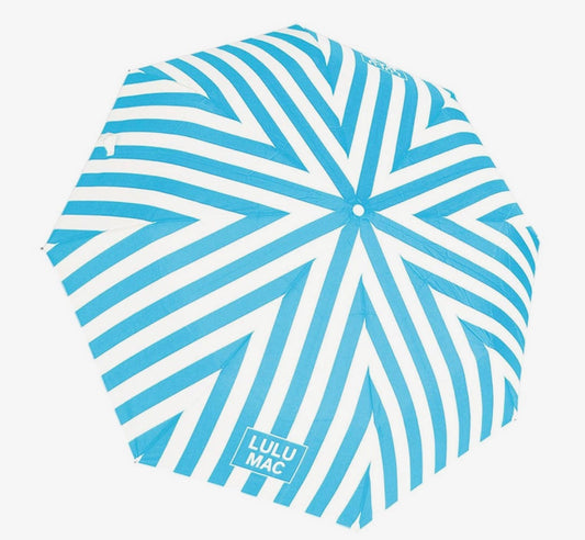 Lulu Mac Umbrella Blue Stripe