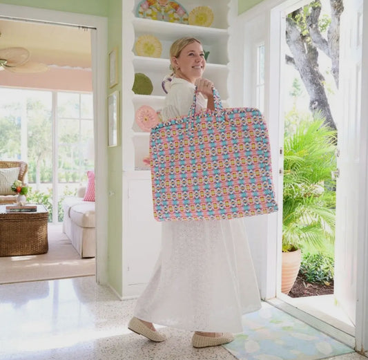 Summer Pink Garment Bag