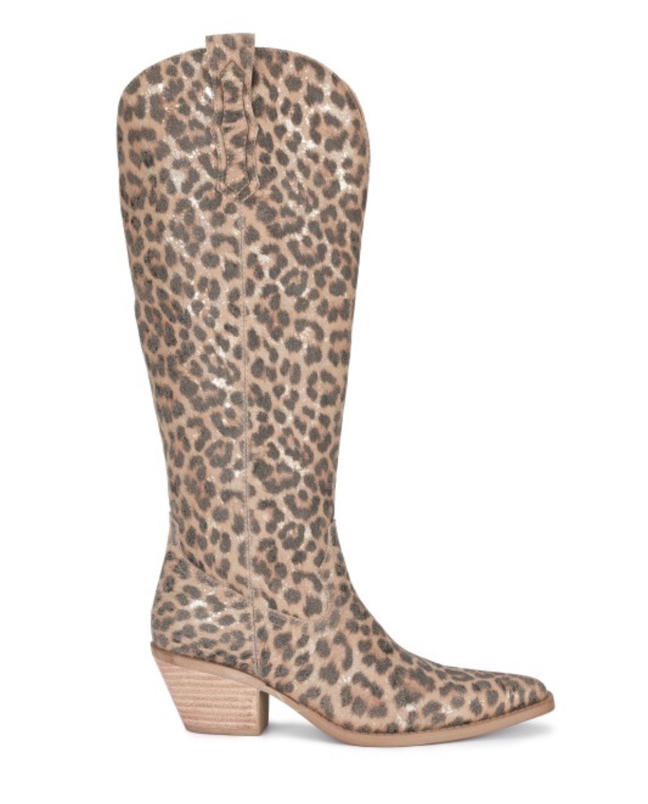 Tess Leopard Samara Stitch Boots