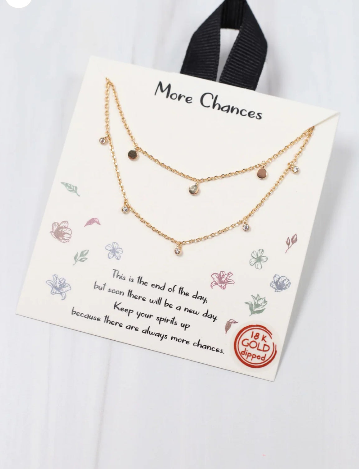 More Chances Layered Necklace