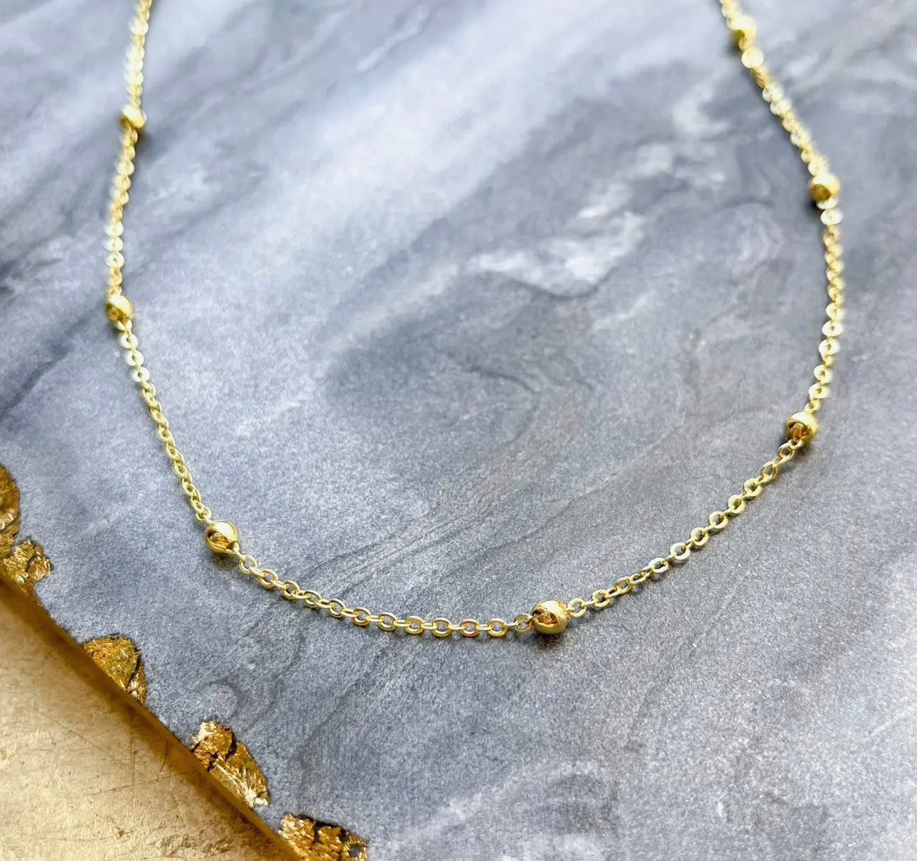 O Lolly 18K Simple Chain Necklace
