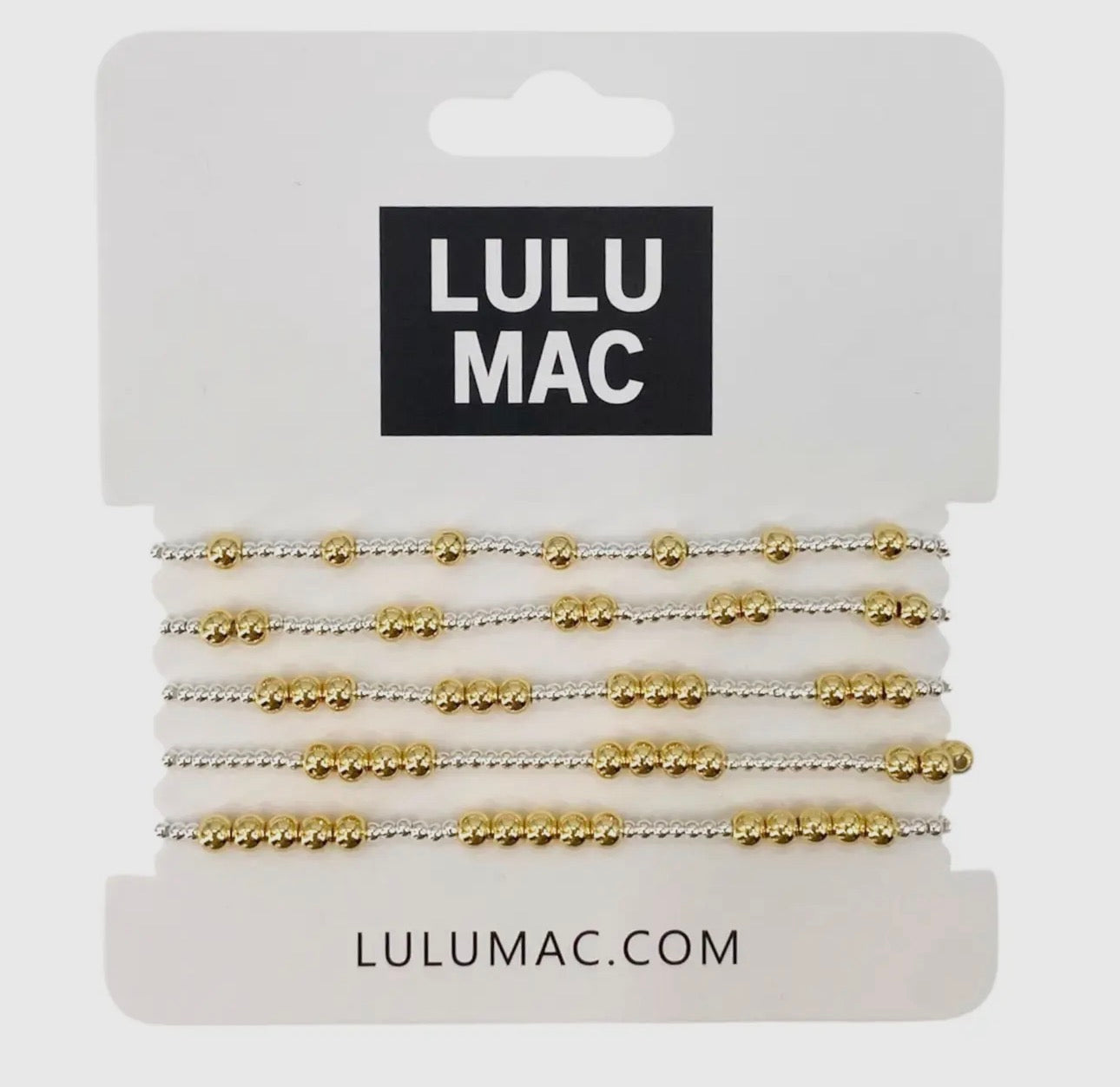 Gold/Silver Lulu Mac Set of Bracelets
