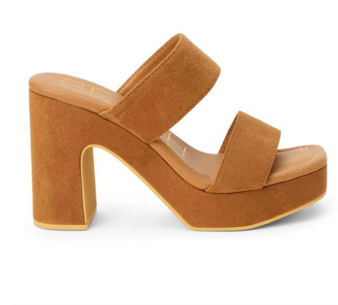Gem Tobacco Platform Heel