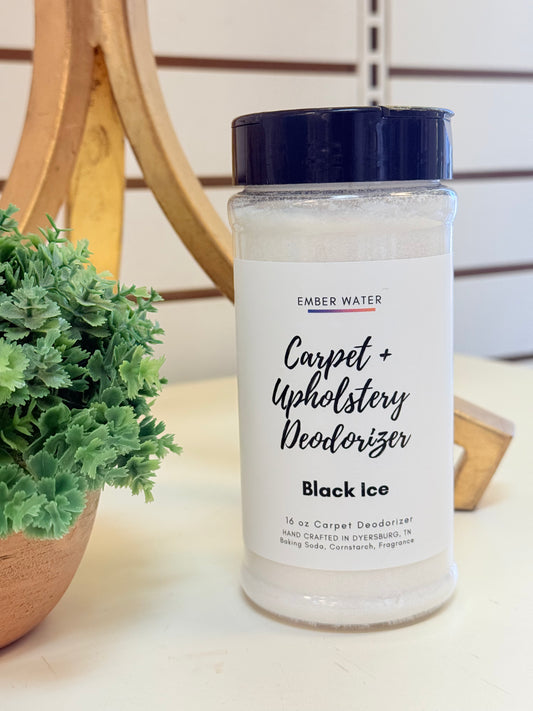 Carpet & Upholstery Deodorizer, Black Ice