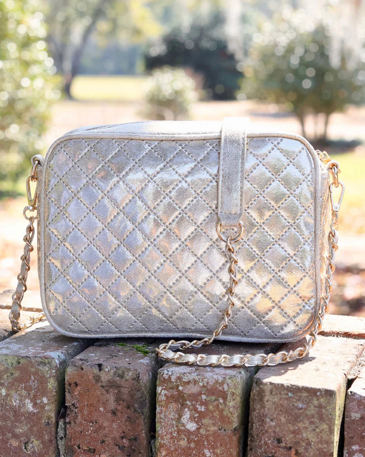 Fiona Crossbody, Champagne Pop