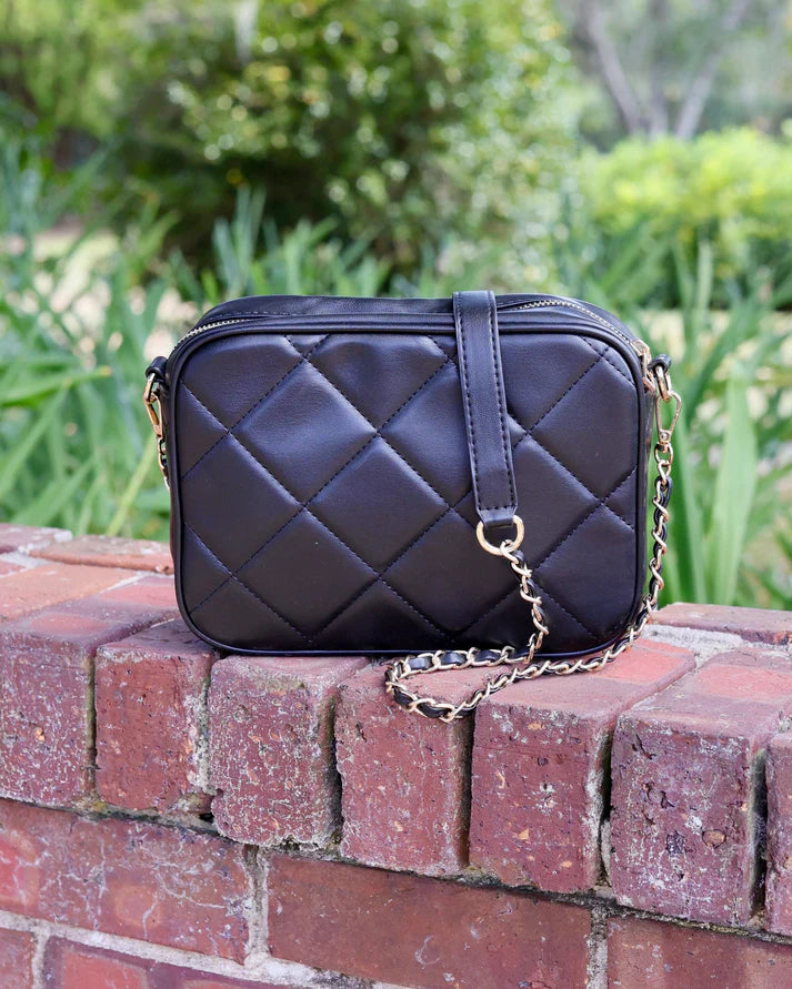 Fiona Crossbody, Black LD