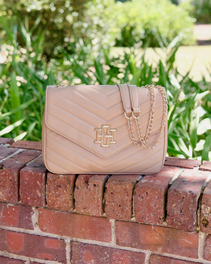Mia Crossbody Bag, Latte VQ