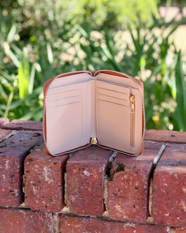 Blakely Wallet, Saddle EC