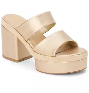 Graham Gold Chunky Heel
