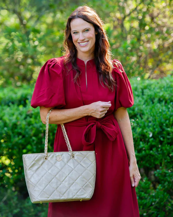 Quentin Quilted Tote