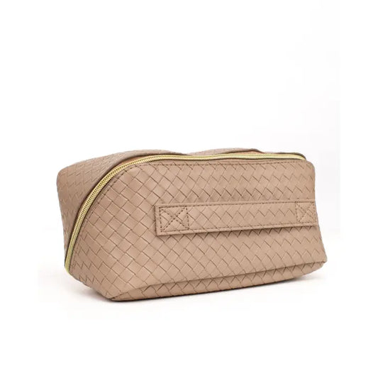 Jolee Cosmetic Bag , Light Brown