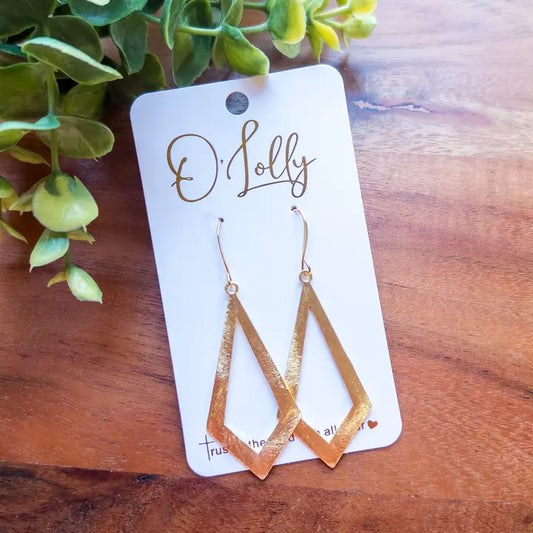 Gold Earrings Style 13