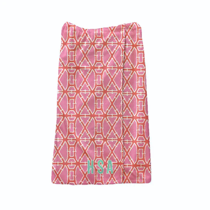Spa Wrap Towel , Pink