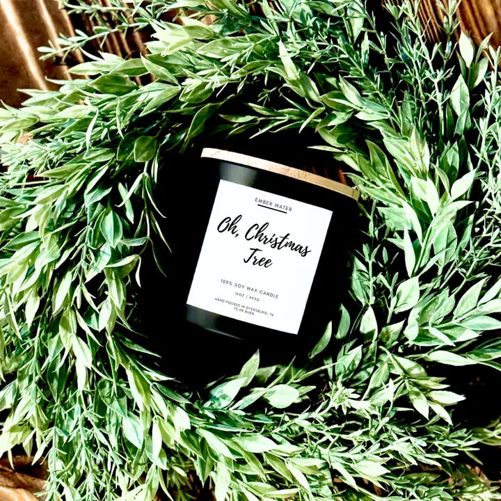 Oh Christmas Tree 16oz Candle