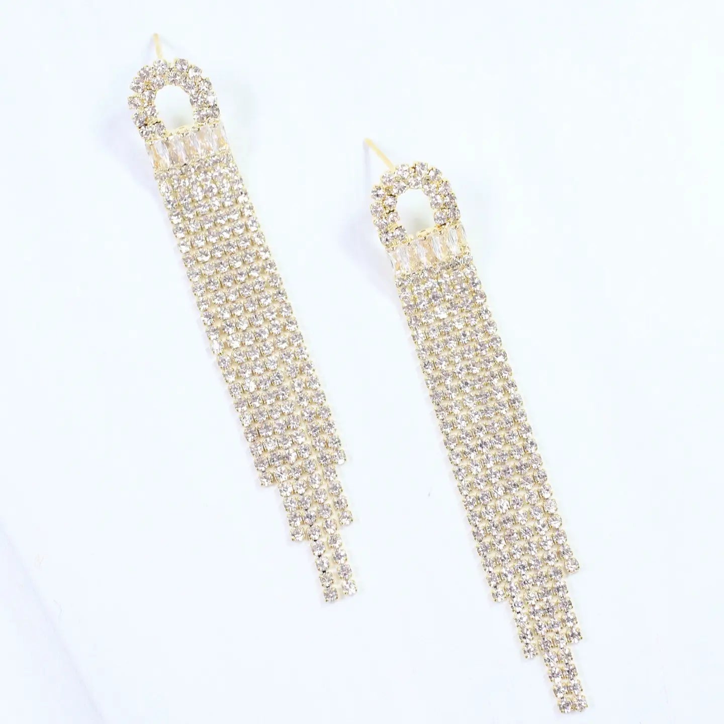Kathrina Crystal Chandelier Earrings