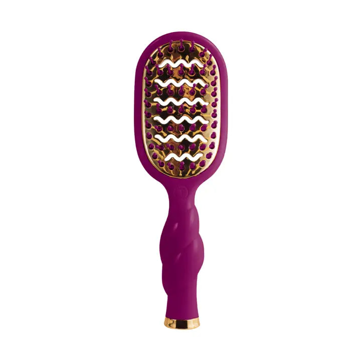 Mini Teletie Brush Vented, Mulberry