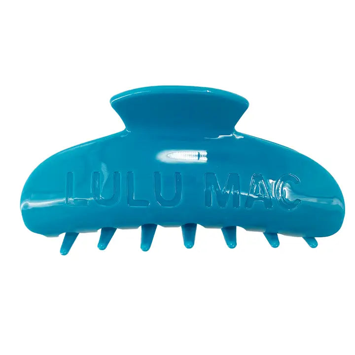 Lulu Mac Hair Clip, Turquoise