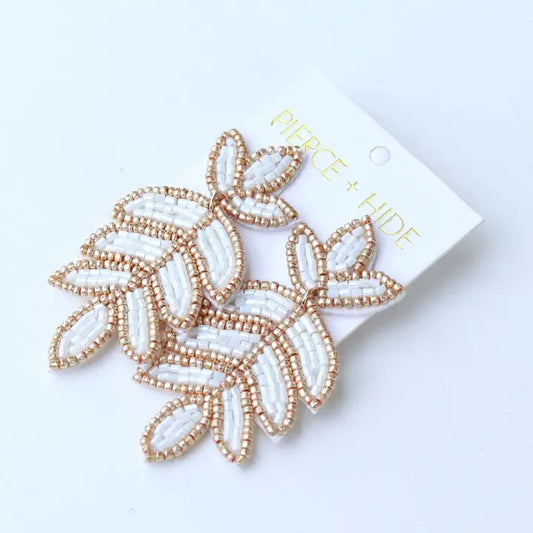 Leaf Drop Earrings