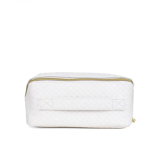 Jolee Cosmetic Bag , White